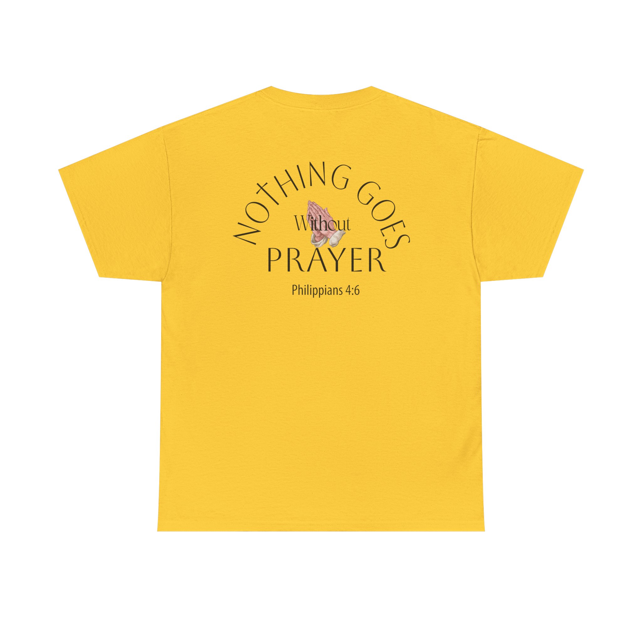 Nothing Goes Without Prayer T-Shirt – Philippians 4:6 Scripture Tee | Inspirational Christian Apparel - Image 31