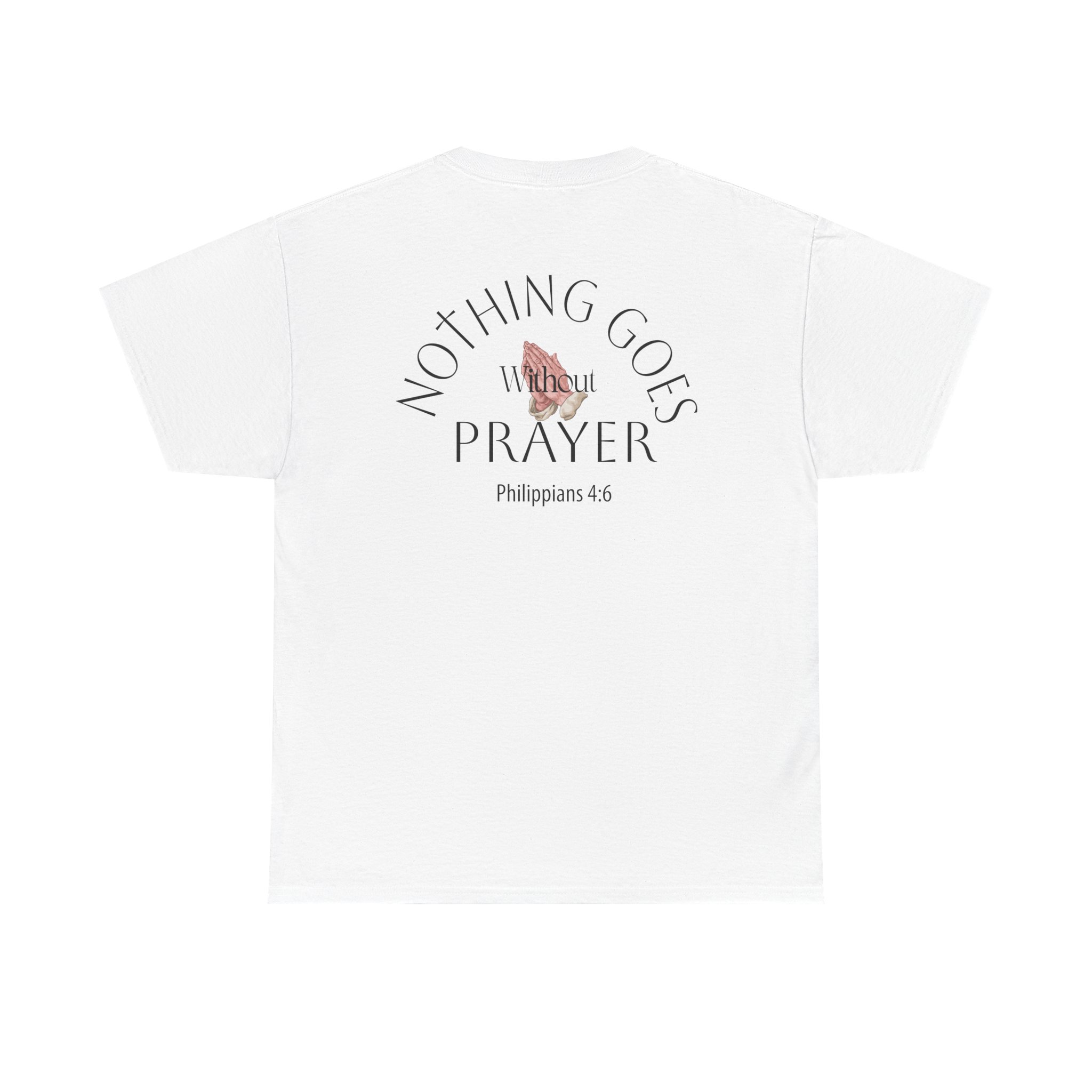 Nothing Goes Without Prayer T-Shirt – Philippians 4:6 Scripture Tee | Inspirational Christian Apparel - Image 12